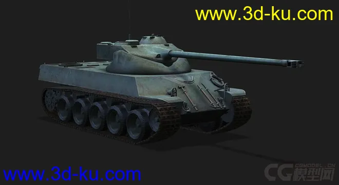 法国_Lorraine40t洛林40T坦克模型的图片1