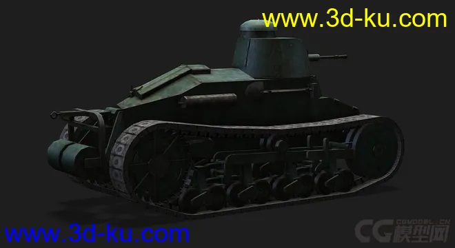 法国_Renault_NC31轻型坦克模型的图片3