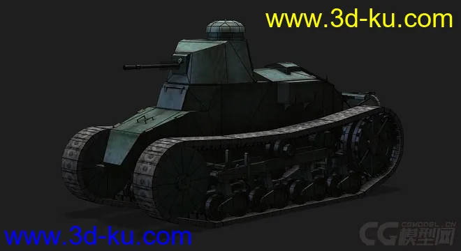 法国_Renault_NC31轻型坦克模型的图片5