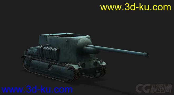 法国_S-35CA自行反坦克炮模型的图片1