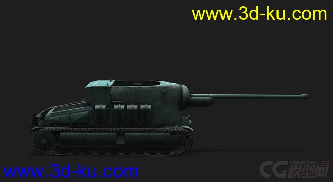 法国_S-35CA自行反坦克炮模型的图片2