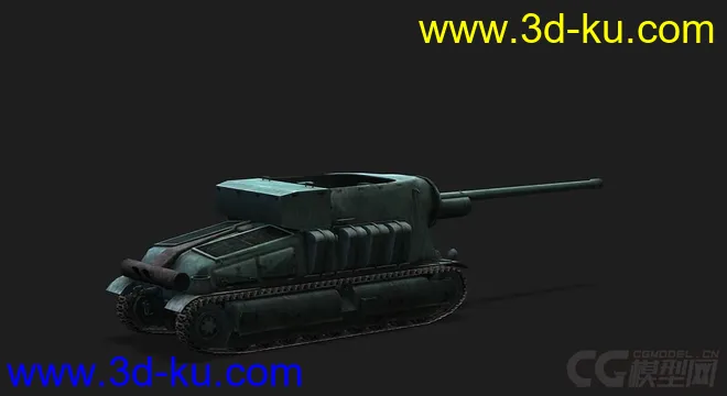 法国_S-35CA自行反坦克炮模型的图片3