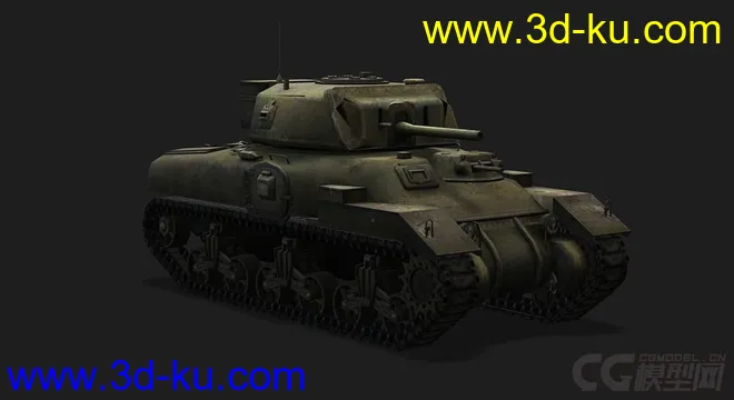 加拿大_Ram-II公羊Ⅱ中型坦克模型的图片1