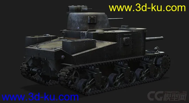 美国_M3_Grant 战车模型的图片3