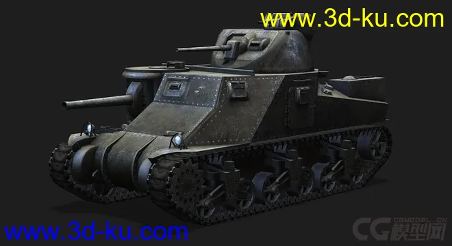 美国_M3_Grant 战车模型的图片4