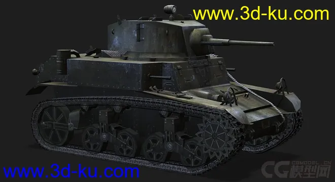 美国_M3Stuart轻型坦克模型的图片1