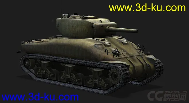 美国_M4“谢尔曼”中型坦克模型的图片1