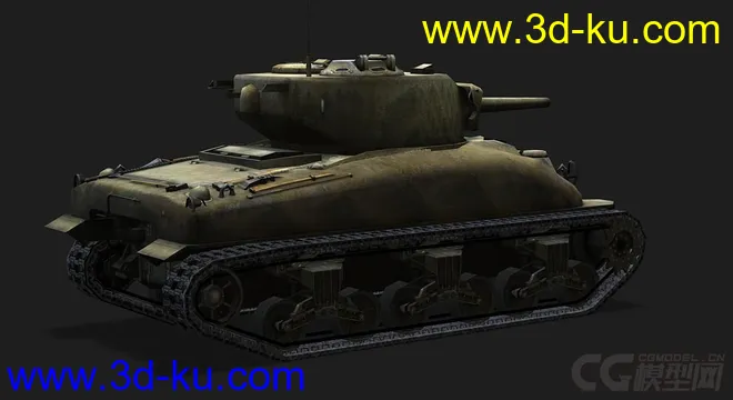 美国_M4“谢尔曼”中型坦克模型的图片3