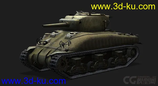 美国_M4“谢尔曼”中型坦克模型的图片4