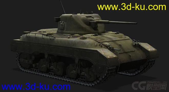 美国_M7中型坦克模型的图片1