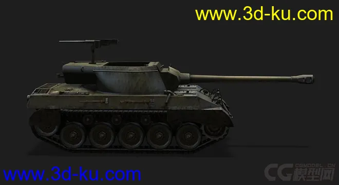 美国_M18_Hellcat_M18“地狱猫”坦克歼击车模型的图片2