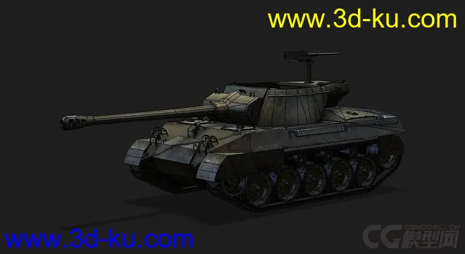 美国_M18_Hellcat_M18“地狱猫”坦克歼击车模型的图片5
