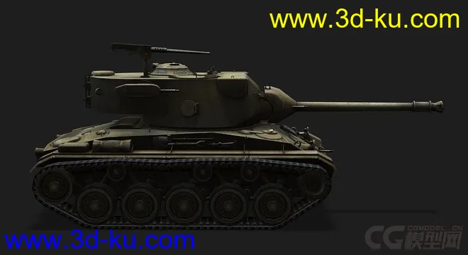美国_M24“霞飞”轻型坦克模型的图片2