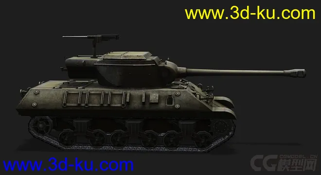 美国_M36“杰克逊”坦克歼击车模型的图片2