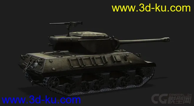 美国_M36“杰克逊”坦克歼击车模型的图片3