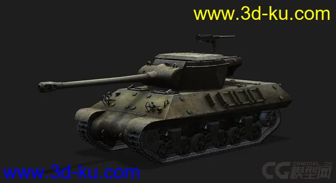 美国_M36“杰克逊”坦克歼击车模型的图片4