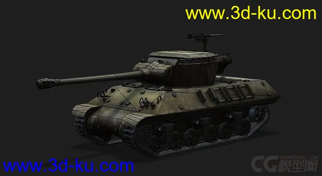 美国_M36“杰克逊”坦克歼击车模型的图片5