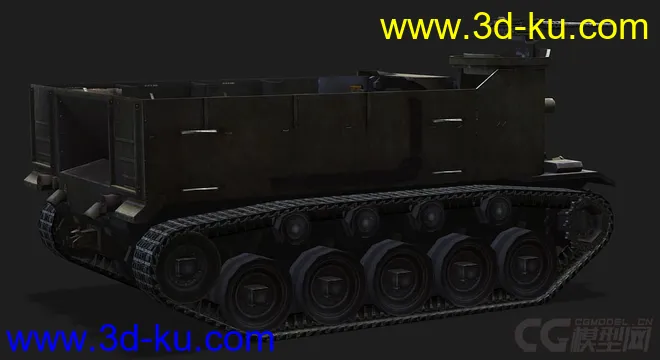美国_M37自行火炮模型的图片3