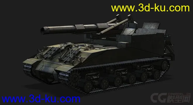 美国_M40M43重型坦克模型的图片5