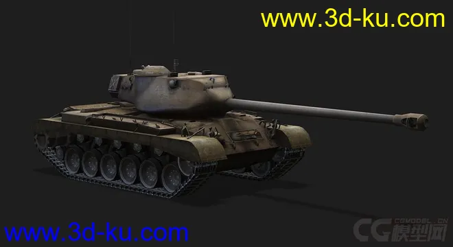 美国_M46_Patton“巴顿”中型坦克模型的图片1