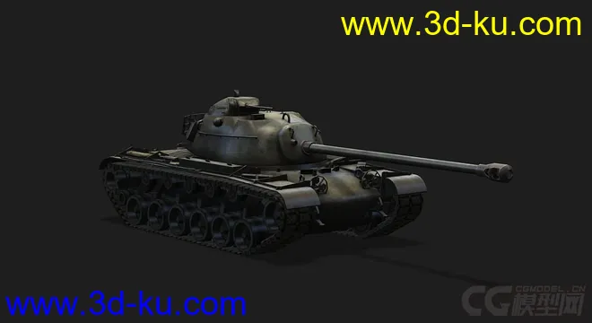美国_M48A1主战坦克模型的图片1