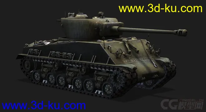美国_M4谢尔曼中型坦克模型的图片1