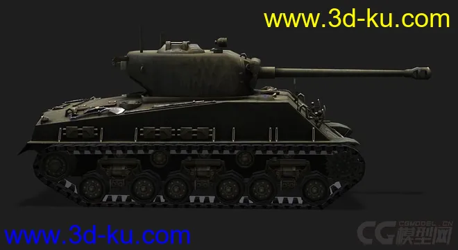 美国_M4谢尔曼中型坦克模型的图片2