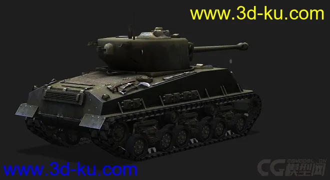 美国_M4谢尔曼中型坦克模型的图片3