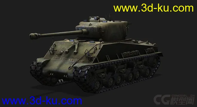 美国_M4谢尔曼中型坦克模型的图片4