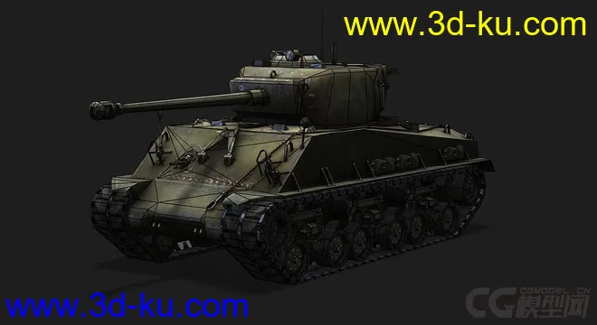 美国_M4谢尔曼中型坦克模型的图片5