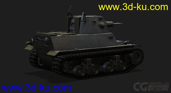 美国_MTLS-1G14轻型坦克模型的图片3