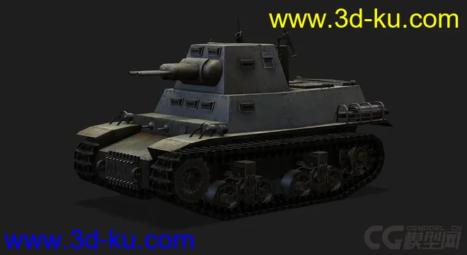 美国_MTLS-1G14轻型坦克模型的图片4