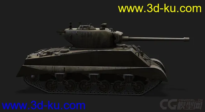 美国_Sherman_JumboM4“谢尔曼”中型坦克模型的图片2