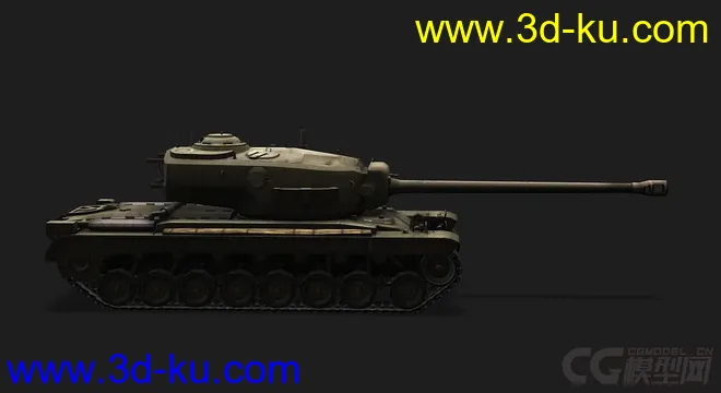 美国_T 34 重型坦克_hvy模型的图片2