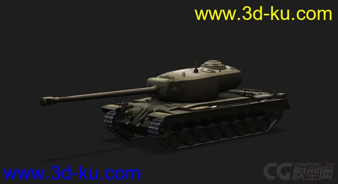 美国_T 34 重型坦克_hvy模型的图片4