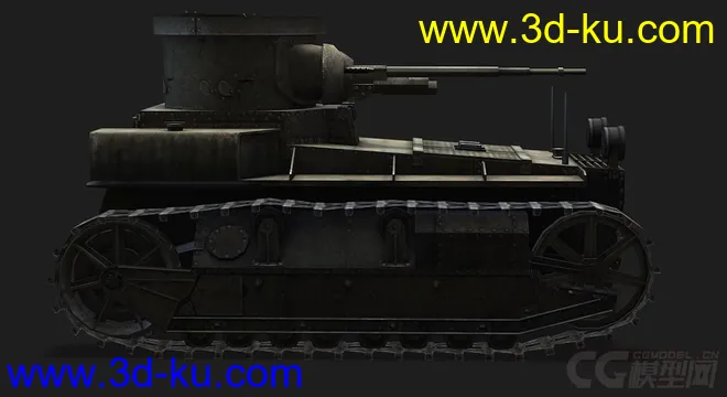 美国_T1重型坦克模型的图片2