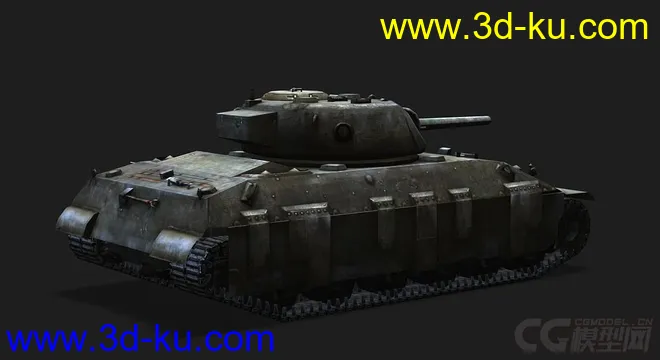 美国_T-14重型坦克模型的图片3