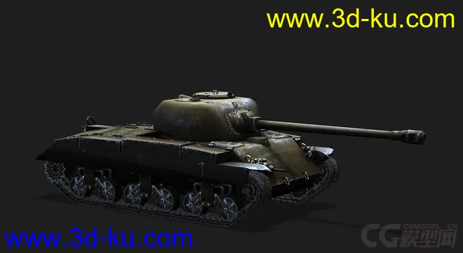美国_T20中型坦克模型的图片1
