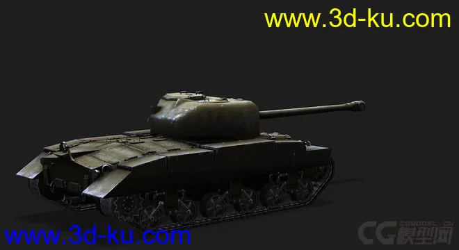 美国_T20中型坦克模型的图片3