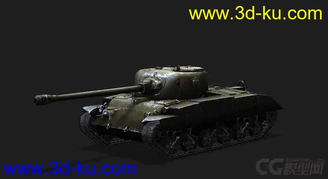 美国_T20中型坦克模型的图片4