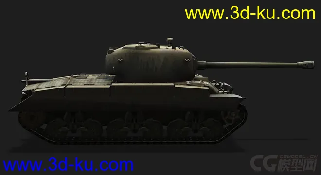 美国_T21轻型坦克模型的图片2
