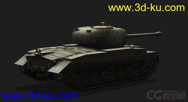 美国_T21轻型坦克模型的图片3