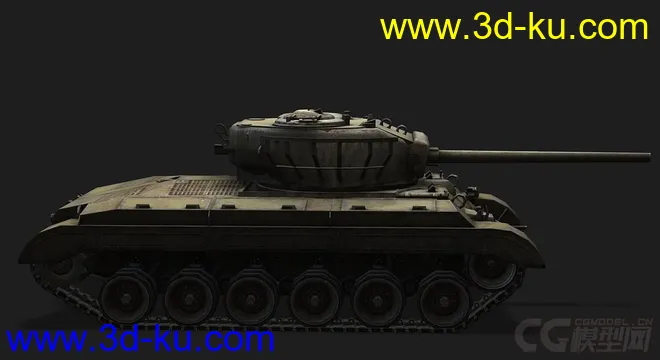 美国_T23中型坦克模型的图片2