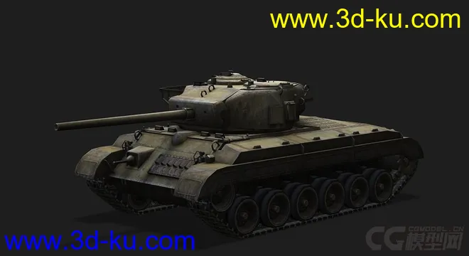 美国_T23中型坦克模型的图片4