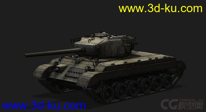 美国_T23中型坦克模型的图片5