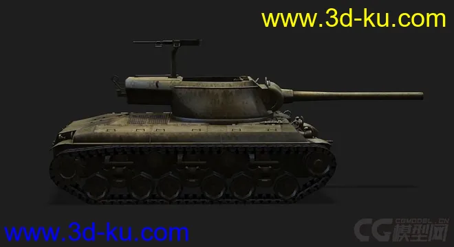 美国_T25_2坦克歼击车模型的图片2