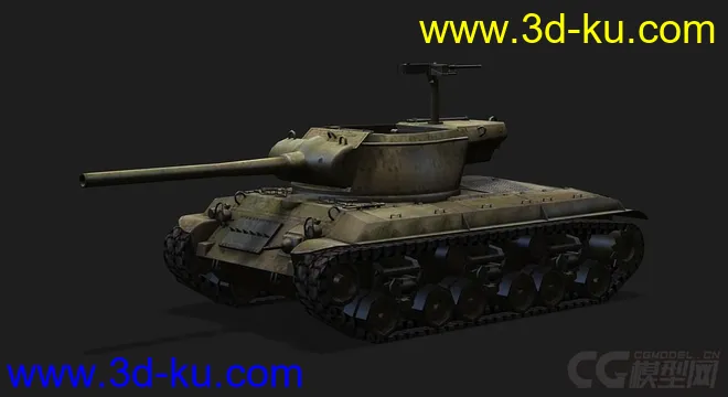 美国_T25_2坦克歼击车模型的图片4