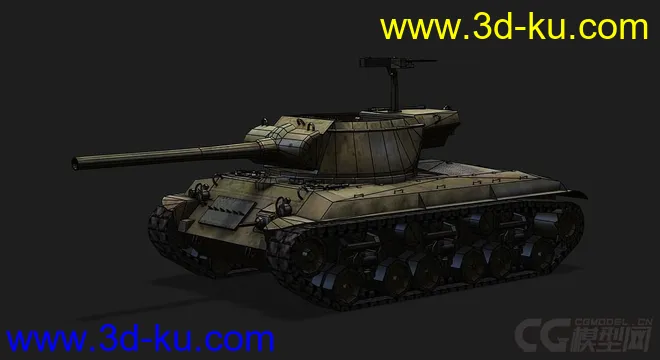 美国_T25_2坦克歼击车模型的图片5