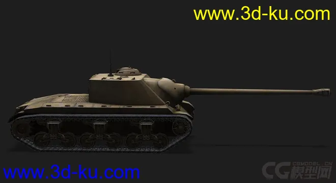 美国_T25_AT坦克模型的图片2
