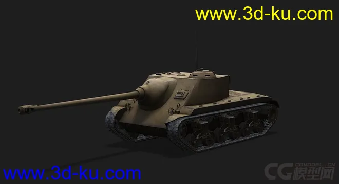 美国_T25_AT坦克模型的图片4
